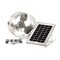 Gaf Master Flow 685 CFM Silver Solar Powered Gable Mount Solar Attic Fan PGSOLAR - alternate 1